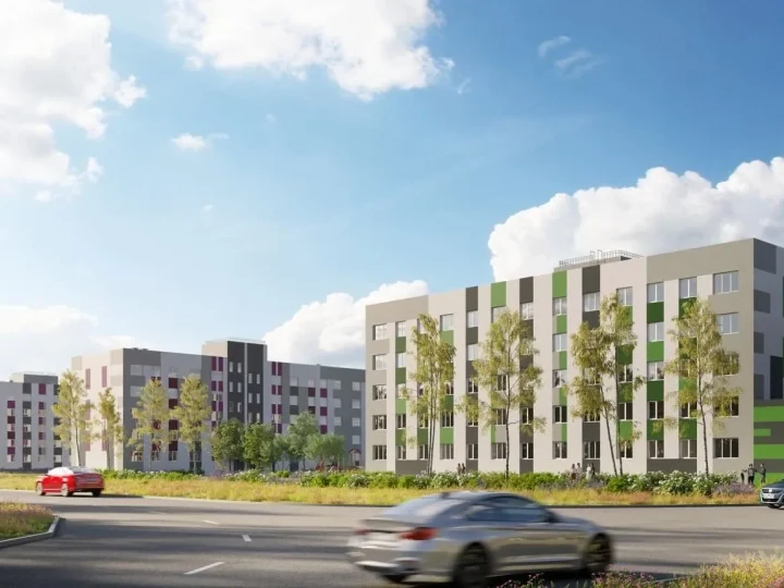 Life Residence квартал и парк